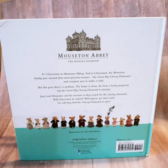 Mouseton Abbey The Missing Diamond Childrens Book (bb2) - Picture 2 of 5
